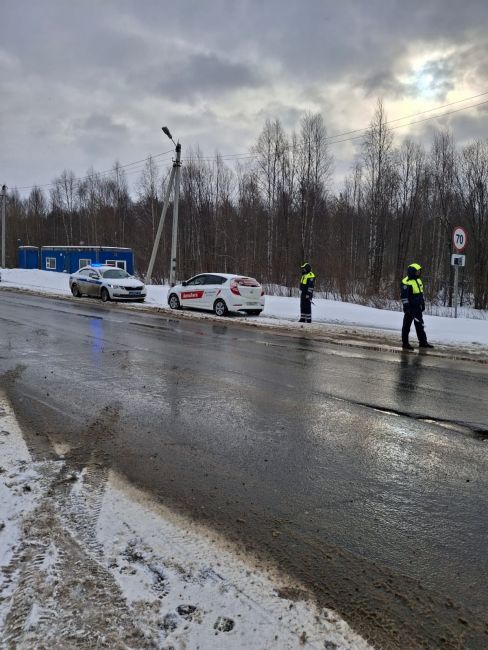 Итоги пятничной проверки водителей на 314 км автодороги Сыктывкар - Ухта: 11 правонарушений